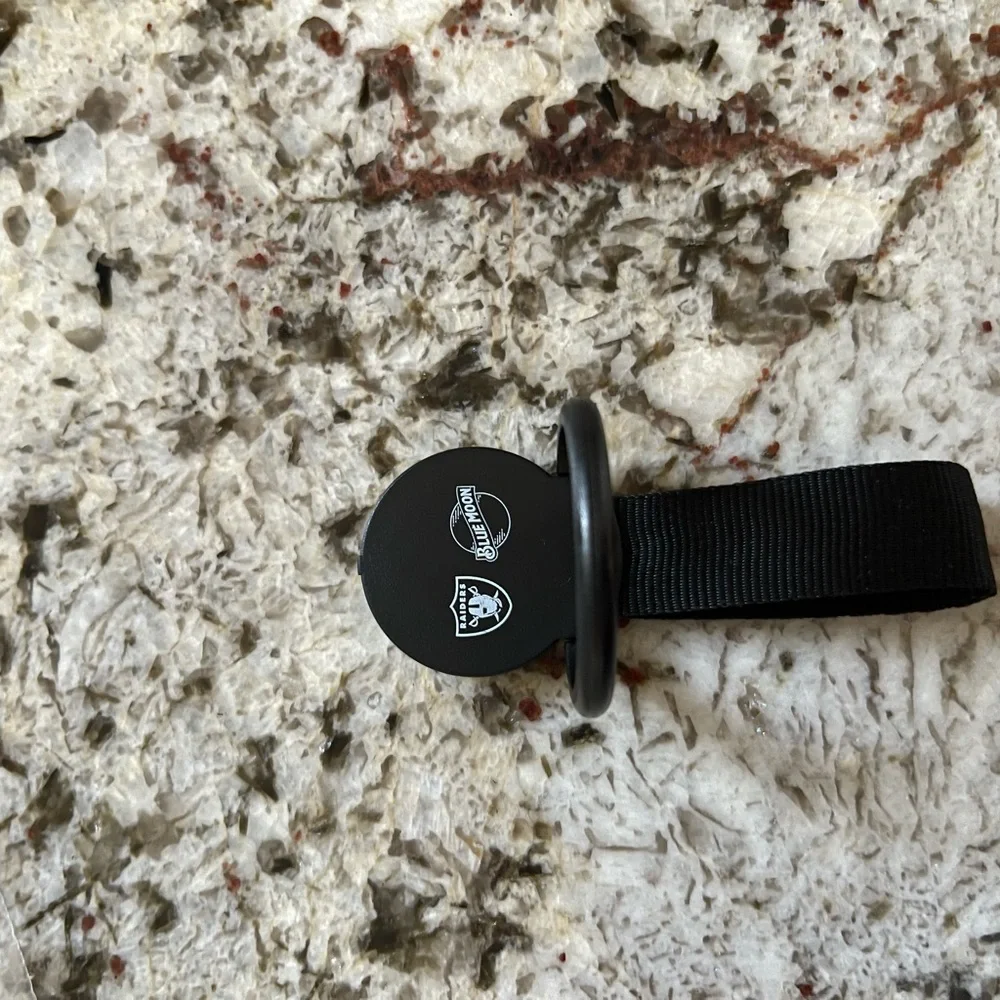 Black Raiders/ blue moon phone prop and holder